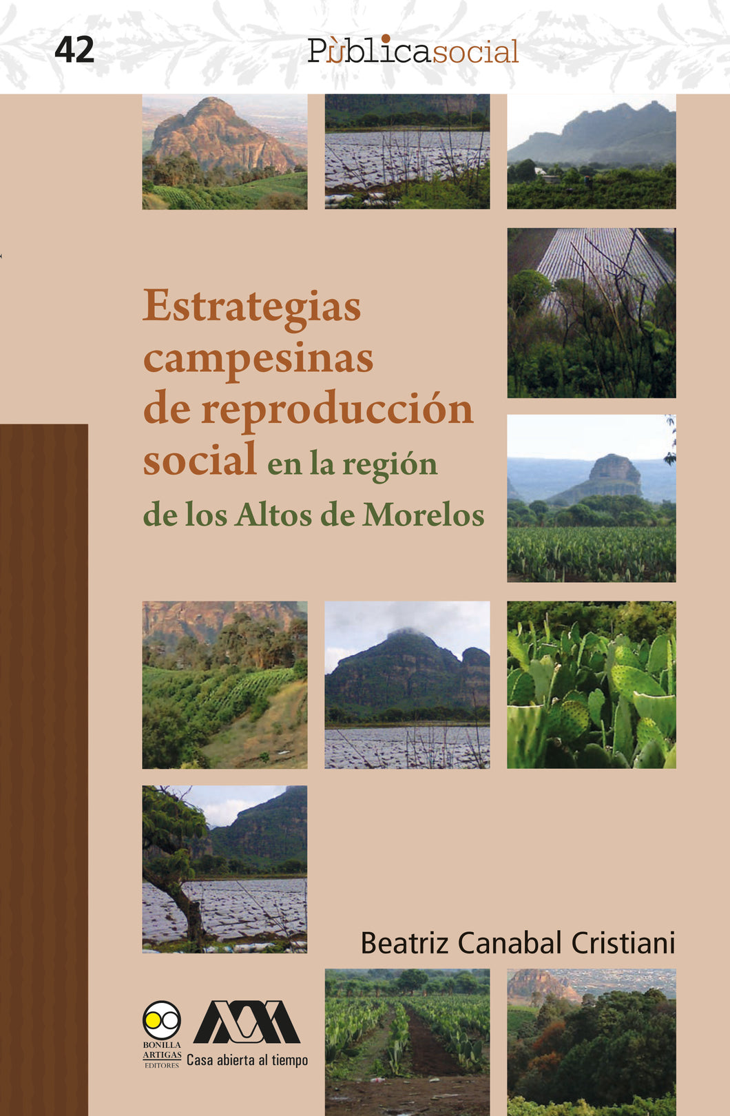 Estrategias  campesinas  de reproducción  social en la región  de los Altos de Morelos-Canabal Cristiani, Beatriz